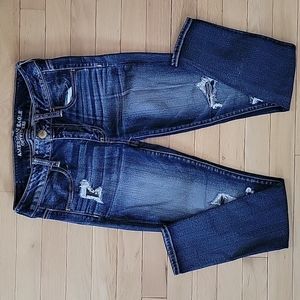 AMERICAN EAGLE "jegging" skinny jeans size 4S
